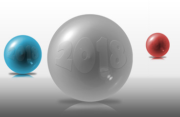 Boules 2018 - Bonne Année