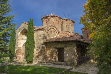 Fototapeta na wymiar Strumica, Macedonia - Veljusa Monastery