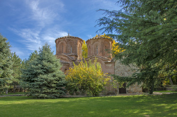 Fototapeta na wymiar Strumica, Macedonia - Veljusa Monastery