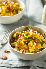 Homemade Egg and Potato Breakfast Bowl