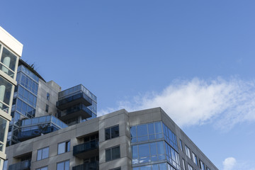 Modern Buildings in North Williamsburg.