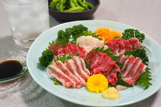 馬刺し