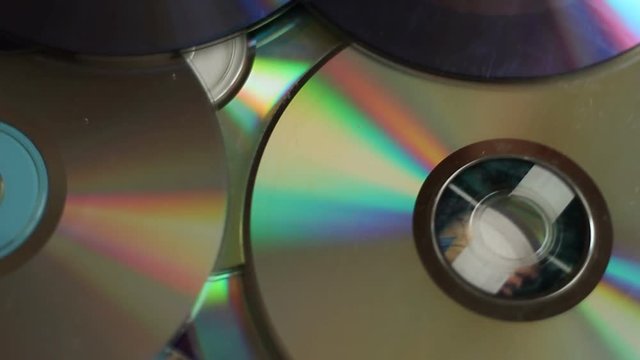old scratched CD \ DVD