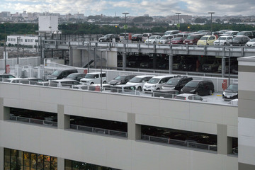 屋上駐車場