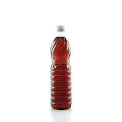 fish sauce bottle isolated on white background with Clipping Path
