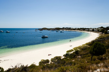 Fototapeta na wymiar Geordie Bay - Rottnest Island - Australia