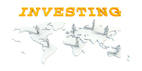 Obraz premium Investing Concept with Business Team