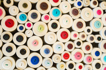 Fototapeta premium Assortment of buttons