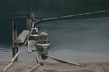 Two Boats Moored