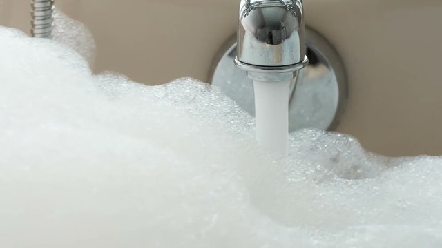 Swaying in Bath Foam