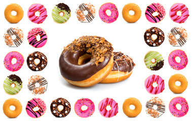 various doughnuts