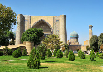 Samarkand: bibi khanym mosque