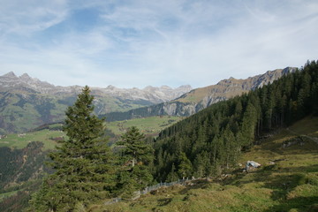 Fototapeta na wymiar Swiss View