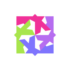 Corporate Abstract Geometric Logo