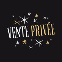 Obraz premium Vente privée