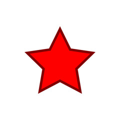 Star red sign