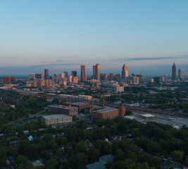 Fototapeta na wymiar Downtown Atlanta 