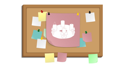 Pinnwand - erster Advent