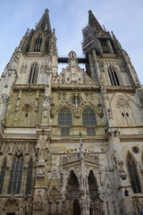 Fototapeta premium Der Dom St. Peter in Regensburg