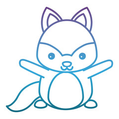 cute icon over white background vector illustration