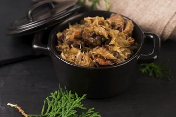 fresh and tasty Bigos
