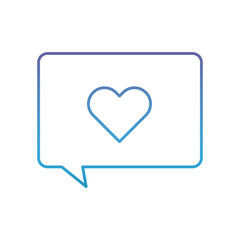 speech bubble icon over white background vector illustration