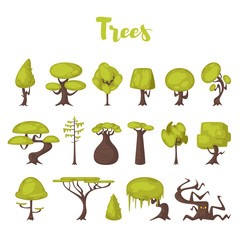 trees for game backgrounds
