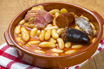 Asturias,fabada típica asturiana
