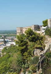 Panoramic view of Massafra. Puglia. Italy. 