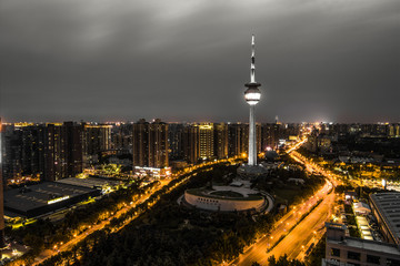 Fototapeta na wymiar Xian television Tower