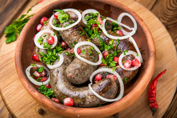Traditional Georgian cuisine, sausage