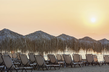 Sunrise on beach