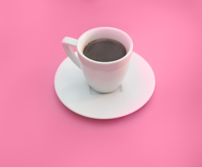 Pink coffee