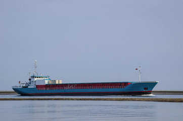 MERCHANT VESSEL - Freighter sailing on the sea   © Wojciech Wrzesień