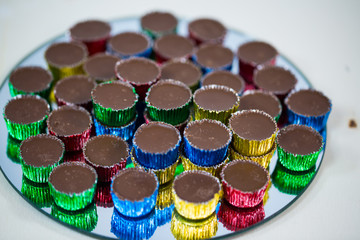buntes Eiskonfekt