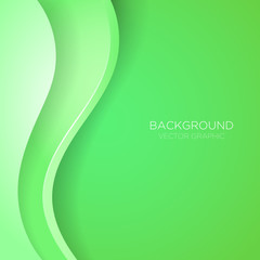 curve background overlap layer with space for text and message design