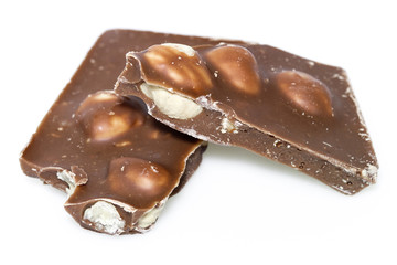 Schokoladenstücke Vollmilch-Nuss