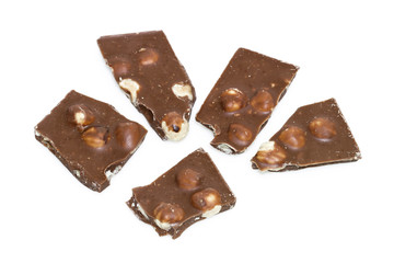 Schokoladenstücke Vollmilch-Nuss