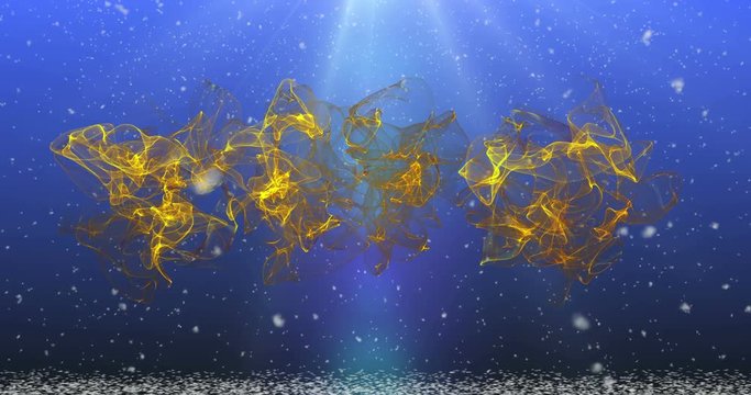 gold numbers 2018 on a blue background