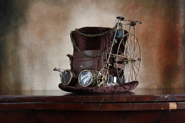 Steampunk ciclista fine 800