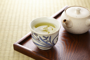 お茶と畳