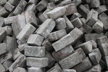 Pile of construction stones