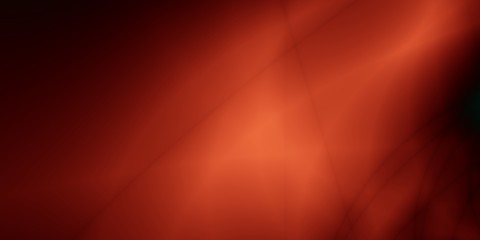 Fantasy abstraction orange dark wide screen pattern