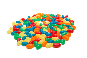 jelly beans isolated