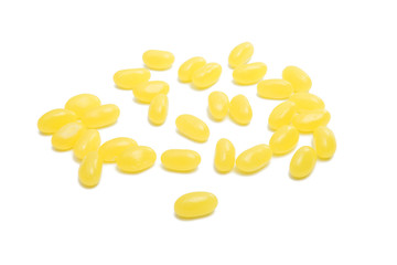 jelly beans isolated
