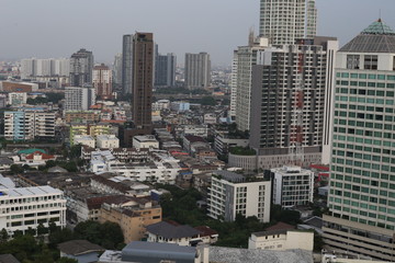 city buildings with sky