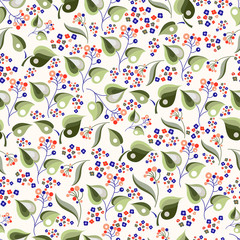Seamless texture with decorative patterns 10