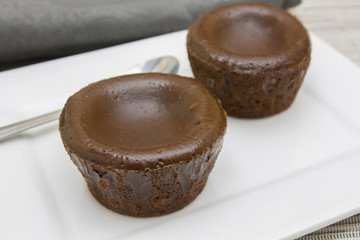 fondant au chocolat