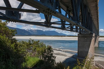 Waita river New Zealand