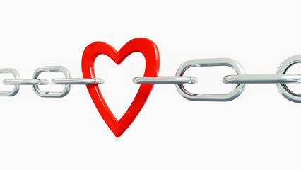 Obraz premium Chain metal